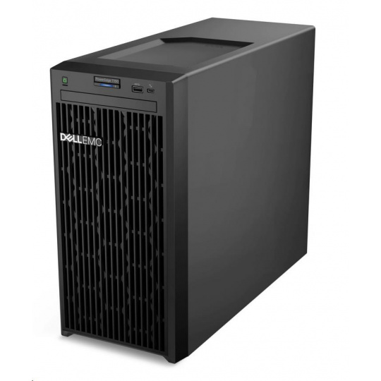 DELL SRV PowerEdge T150/4x3.5'' Cabled/E-2334/16GB/1x2TB HDD/H355/2xGLAN/ iDRAC9 basic/3Yr Basic NBD