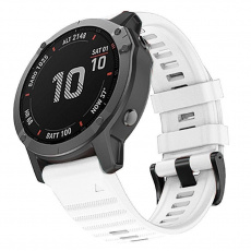RhinoTech řemínek pro Garmin QuickFit silikonový outdoor 26mm bílý RhinoTech řemínek pro Garmin QuickFit silikonový outdoor 26mm bílý