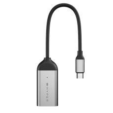 HyperDrive adaptér USB-C na 8K 60Hz / 4K 144Hz HDMI, strieborný