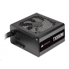 CORSAIR zdroj, TX550M-80 PLUS Gold (ATX, 550W, Semi-Modular) CORSAIR zdroj, TX550M-80 PLUS Gold (ATX, 550W, Semi-Modular)
